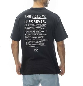 【SALE】★送料無料★2024春夏 新品【BILLABONG/ビラボン】FEELING IS FOREVER Ｔシャツ BLK メンズL BE011-210