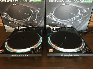 DENON DJ デノン VL12 Prime ターンテーブル 2台セット/ メーカーメンテ済み/動作確認済/高音質/廃番/希少