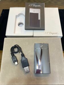 デュポン ライター S.T. DUPONT E-スリム USB充電式バッテリー 027002E 喫煙グッズ