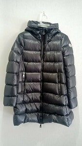 MONCLER モンクレール 　レディース　ダウンコート 黒 ナイロン　サイズ1