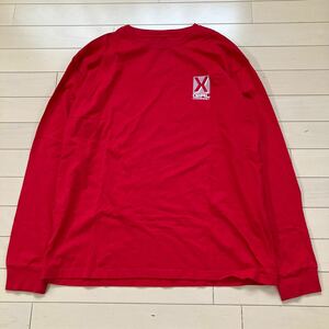 10.4 X-GILDAN エックスガール ロンT レッドONESIZE COTTON