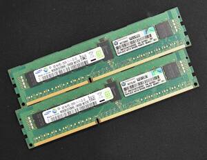 16GB (8GB 2枚組) DDR3L PC3L-12800R DDR3L-1600 REG 1Rx4 240pin ECC Registered Samsung サーバー MacPro向け (管:SA5902