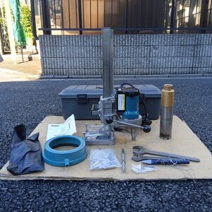 ※引き取り限定です。！！！　★即決37000円★　美品　DM120　マキタ　MAKITA　ダイヤモンドコアドリル　ビット×1