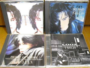 CD4枚セット T-BOLAN SO BAD HEART OF STONE LOOZ/離したくはない 悲しみが痛いよ じれったい愛 BYE FOR NOW/森友嵐士 ビーイング 織田哲郎