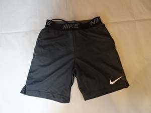  激レア USA購入 ナイキ【NIKE】社製 【DRI FIT】 ファスナーポケット付 トレーニング パンツUS Sサイズ ダークグレー 中古品