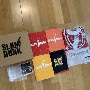 未使用ユニホーム付き SLAM DUNK DVD-BOX 桜木 背番号10 スラムダンク 美品 井上雄彦 nba 初回生産限定 リアル バカボンド SLAMDUNK