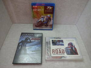 ★☆【新品】　2019マン島TTレース　ROAD　GHOST　RIDER　DVD　3枚セット　☆★