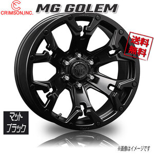 CRIMSON MG ゴーレム マットブラック 20インチ 6H139.7 9J+55 1本 95.2 業販4本購入で送料無料