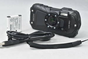 RICOH リコー WG-80 ブラック 防水 コンパクトデジタルカメラ