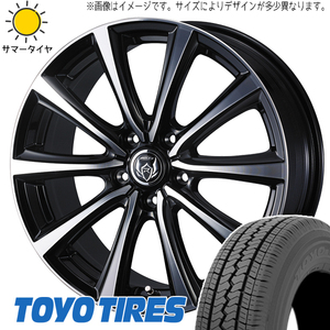 145/80R12 サマータイヤホイールセット ハイゼットジャンボ etc (TOYO V02E & RIZLEYMS 4穴 100)