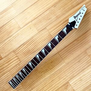 エレキギター ネック IBANEZ アイバニーズ RGR 480 リバースヘッド パールホワイト 日本製 JAPAN フジゲン期？RGシリーズ