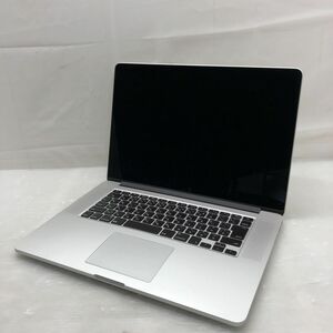 1円 【ジャンク】 Apple MacBook Pro (Retina, 15-inch, Mid 2015) A1398 Core i7-4770HQ メモリ16GB SSD 256GB【訳アリ】T013650