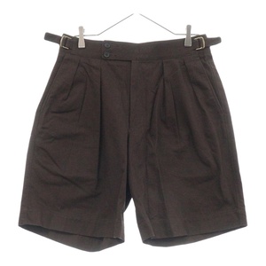 BRITISH MADE ブリティッシュメイド GURKHA SHORTS グルカショーツ ハーフパンツ 短パン ブラウン