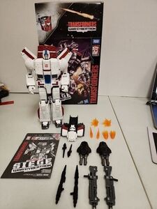 Hasbro Transformers WFC Siege Jetfire Complete Used Action Figure 海外 即決