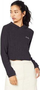 《未使用》 [ハーレー] Hurley プルオーバー パーカー フリース トップス CHILL RIB FLEECE CROP レディース XSサイズ 《アウトレットTS64