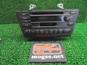 2ER5176BG3 ) トヨタ マークⅡブリット JZX110W 純正CD/カセットオーディオデッキ　552397