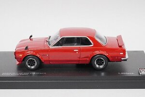 KYOSHO 京商 1/43 NISSAN 日産 スカイライン 2000 GT-R KPGC11 プライベートレーシングエディション レッド model-car.jp特注 03026DR