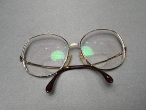 VINTAGE【RODENSTOCK/ローデンストック】フルリム オーバル型 眼鏡フレーム ゴールド金縁 ヴィンテージ オールド サングラス