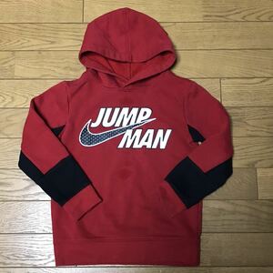 JORDAN BOY’S HOODIE size-M(140-着丈44身幅39) 中古(美品) 送料無料 NCNR