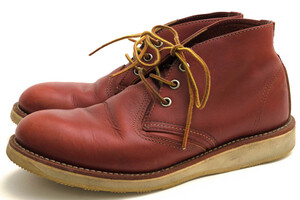 RED WING レッドウィング チャッカブーツ 3139 CLASSIC CHUKKA クラシック チャッカ 牛革 グッドイヤーウェルト製法 プレーントゥ