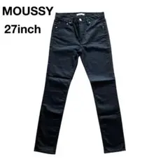 美品‼️ MOUSSY ブラックスキニー 27inch