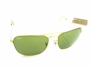 1円 ■美品■ Ray-Ban レイバン 58□16 B&L ボシュロム ヴィンテージ USA アビエーター サングラス 眼鏡 メガネ ゴールド系 FD3901