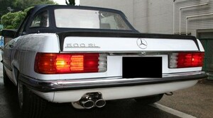 ■　ベンツＲ107　500ＳＬ センター～リヤマフラー■触媒付き