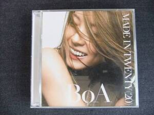 CDアルバム-4　　　BoA　　MADE IN TWENTY (20)　　ボア　　　帯付　2枚組　歌手　音楽　韓国　K-POP