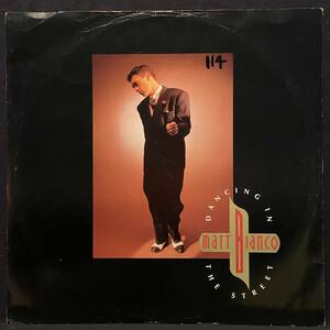 (12”) Matt Bianco - Dancing In The Street / Electronic, Latin, Synth-pop, Jazzdance, アナログレコード 1986年