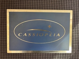 JR 寝台特急カシオペア CASSIOPEIA 金属プレート