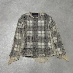 COMME des GARCONS  Mesh Layered sweater