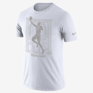 ナイキ NIKE バスケットボール Tシャツ DRI-FIT NBA MVP2 PLR S TEE ステフィン カリー CT4011-100 ホワイト size M メンズ