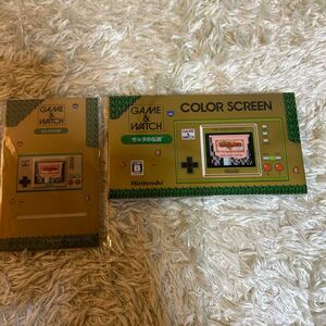 任天堂　Nintendo ゲームウォッチ　ゼルダの伝説　COLOR SCREEN GAME&WATCH 新品未使用