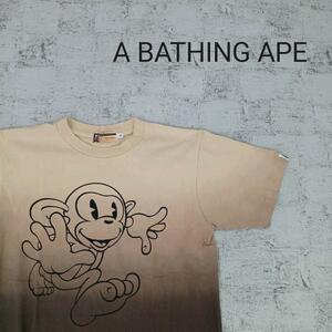 A BATHING APE アベイシングエイプ 半袖Tシャツ 初期タグ W7813