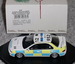 626 1/43 スバル インプレッサ WRX パトカー Police WRC SUBARU IMPREZA