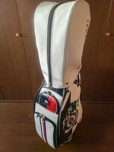 TOMMY HILFIGER　トミー キャディバッグ ゴルフ ゴルフバッグ GOLF キャディーバッグ フード ゴルフクラブ　美品　6分割