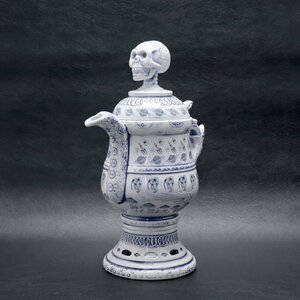 ★ 【中古】 ネイバーフッド DW / CE-INCENSE CHAMBER インセンス チャンバー お香立て Blue ブルー 青 2022【Dr.Woo × NEIGHBORHOOD】 キ