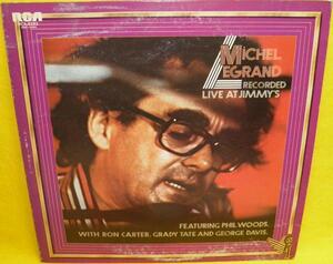 A&P▲LP MICHEL EGRAND/RECORDED LIVE AT JIMMY