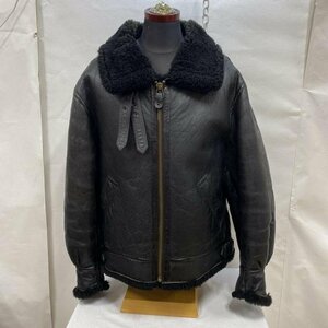 アヴィレックス AVIREX レザーフライトジャケット B-3 Flight Jacket ミリタリー 33H5595 AC-17755 BLK 40 USA製 40 黒 / ブラック