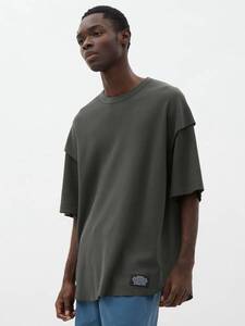 GU undercover ドライワッフル Tシャツ 5分袖 XS DARK GREEN 351035 MB げんじ Genji まとめ ウルマ UNIQLO アンダーカバー 