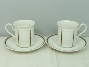 Rosenthal 【箱無し】Rosen thal classic カップ＆ソーサー コーヒーカップ ティーカップ ペア ２客