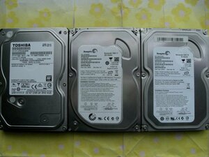 ●激安即決●正常 3個セット、500GB、320GB、80GB 、USED●