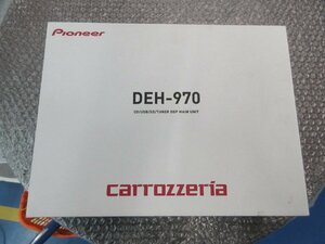 Pioneer カロッツェリア　DEH-970 CD/USB/SDTUNER/MAIN UNIT 　中古品