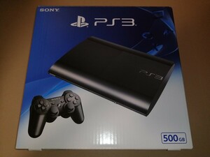 美品　PS3 本体 チャコール・ブラック 500GB CECH4300C