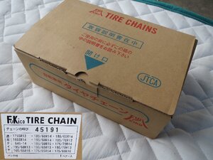 2670 未使用品 金属製 タイヤチェーン 富士機工株式会社 製 185/60R14 等 FUKICO TIRE CHAIN　 《 45191 》