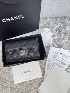 CHANEL シャネル　カードケースミニ財布☆名刺入れ☆フラグメントケース