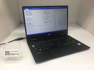 ジャンク/ NEC PC-VKA10HGG6QD3 Intel Core m3-7Y30 メモリ4.1GB ストレージ無し 【K03118】