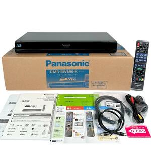 ◆優良美品・付属品完備・再生 録画の動作確認済◆Panasonic 500G 2チューナーブルーレイレコーダーDMR-BW690