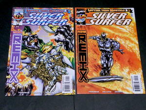 2冊セット Silver Surfer #1 #2 アメコミ マーベルコミックス シルバーサーファー Vol.1 No.1 No.2 October 1999年 MF DOOM