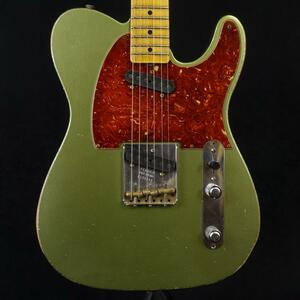 Fender Custom Shop MBS Double Vision Telecaster Journeyman Relic Aged Moss Green by Todd Krause